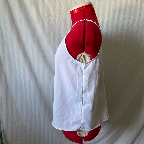 Satin Cami w/ Lace Detail - Picture 4 of 6